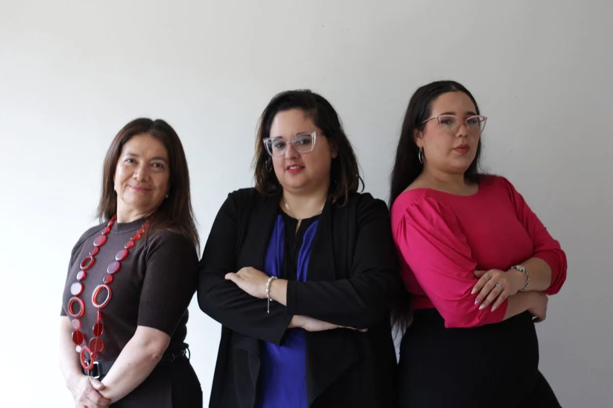 Marianela, Catalina y Sofía — equipo de Sin Miedo